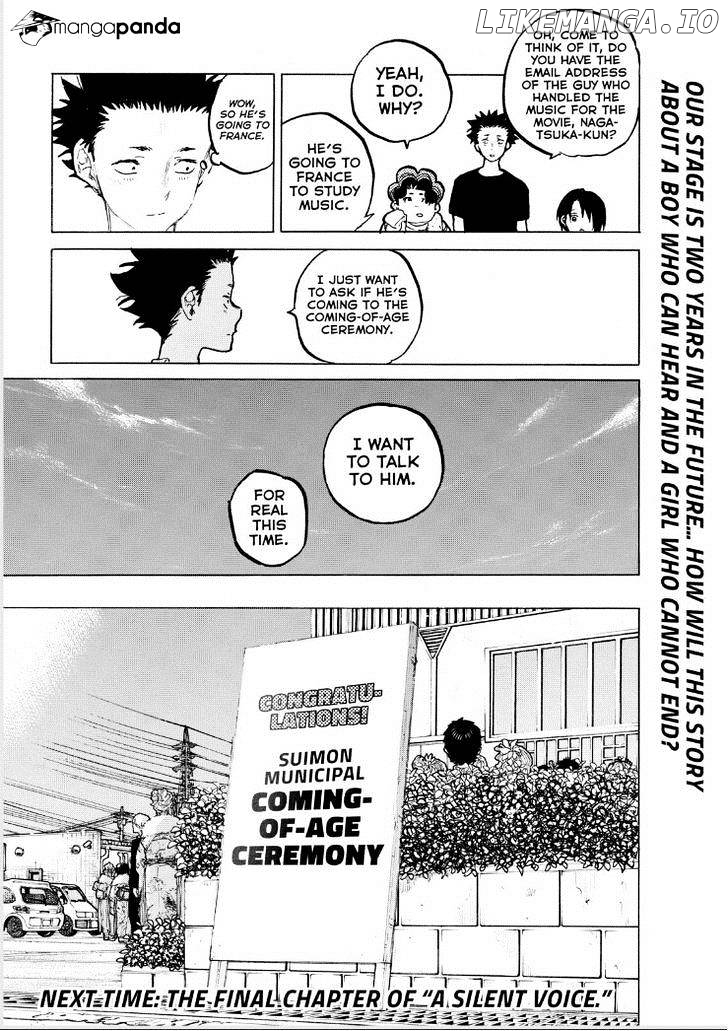 A Silent Voice, Chapter 61 image 19